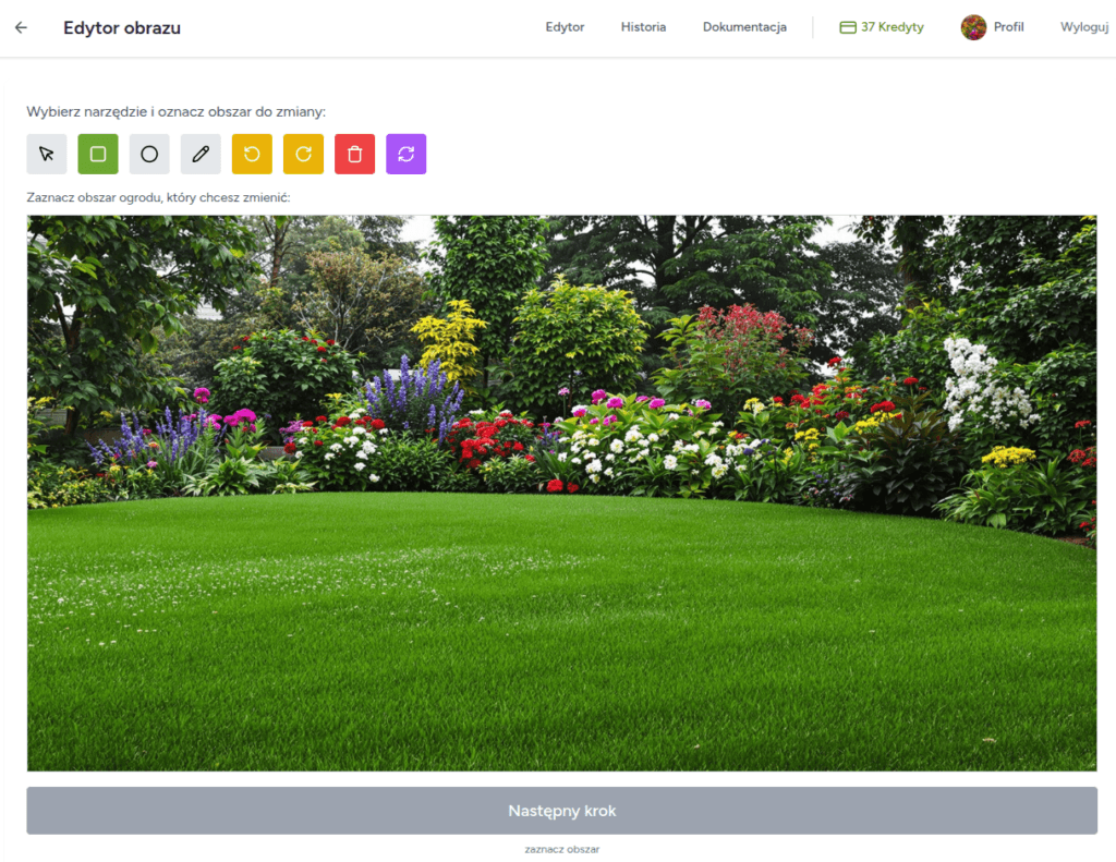Jak zmienić orientację zdjęcia w Ogrovision (Ogród AI)?