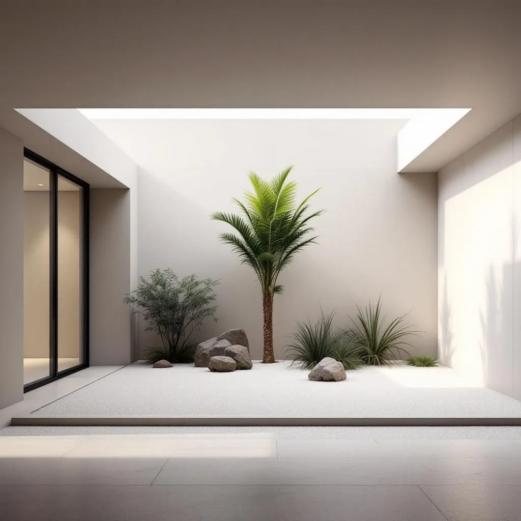 Minimalistyczne ogrody