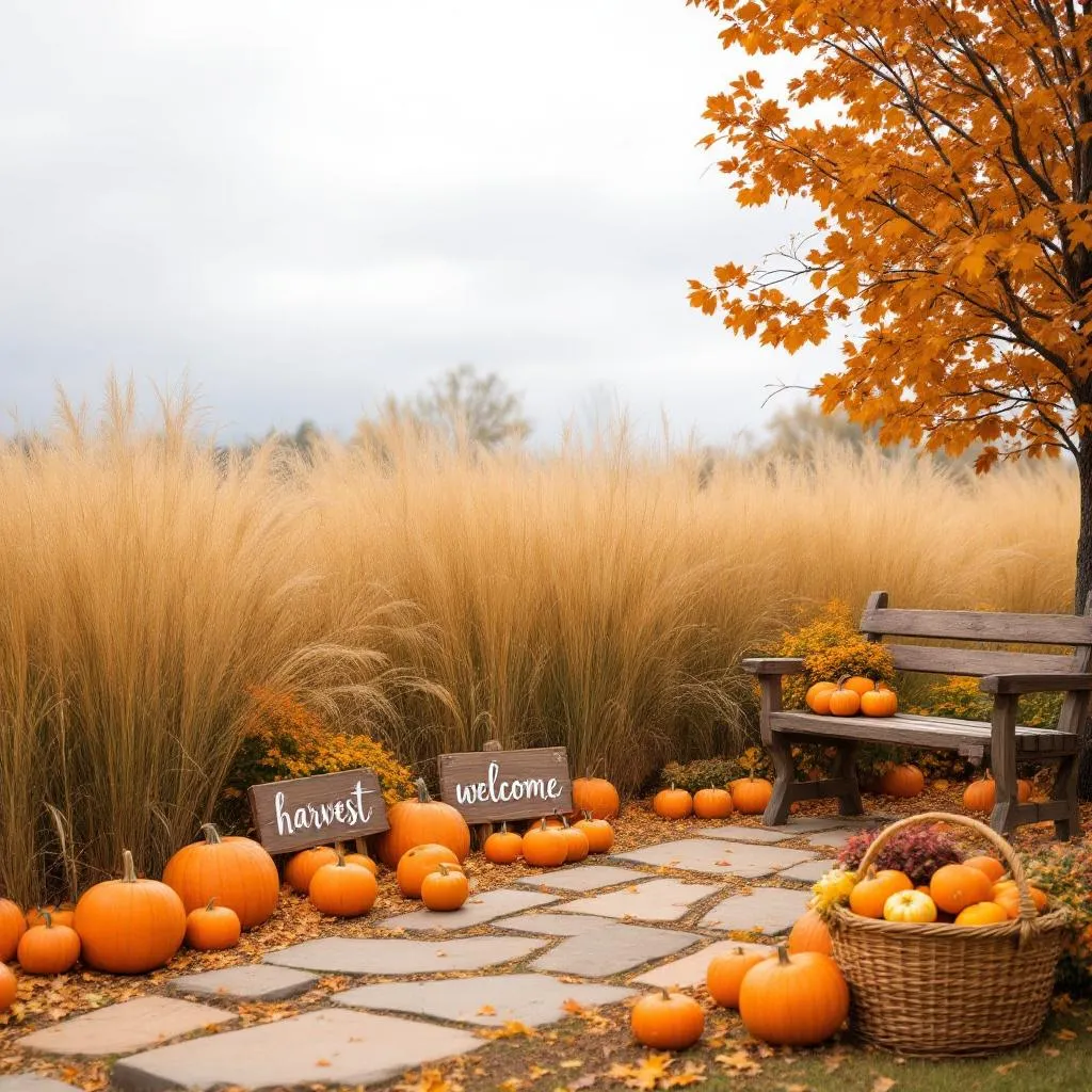 Trawy ozdobne w jesiennym ogrodzie: barwy i prosta pielęgnacja