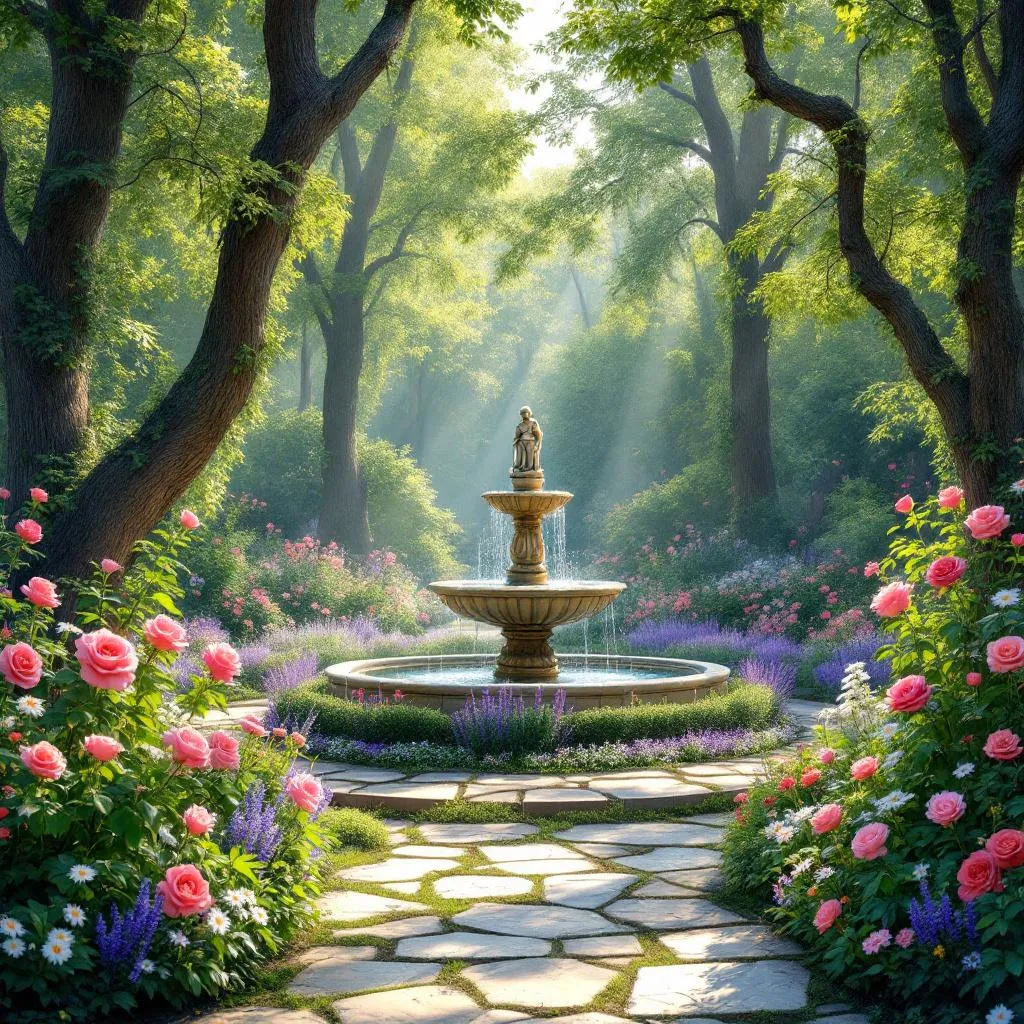 Fontanny w ogrodach: trendy i ekologiczne rozwiązania na 2025